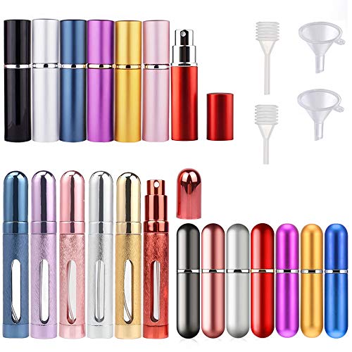 9 pezzi 5 ml 10 12 Atomizzatore di profumo ricaricabile Bottiglie di...