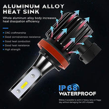 Carica l'immagine nel visualizzatore di Gallery, H11/H8/H9/H16(JP) LED Fendinebbia 4000LM, Luci Antinebbia Anteriori, H11