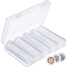 Carica l&#39;immagine nel visualizzatore di Gallery, Gobesty Moneta Capsule, 100 pezzi Capsule per monete Contenitore monete... - Ilgrandebazar