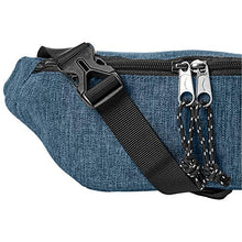 Carica l'immagine nel visualizzatore di Gallery, AmazonBasics - Marsupio, 2 l, denim Denim