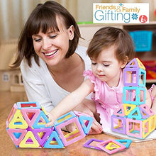 Carica l'immagine nel visualizzatore di Gallery, 38 Pezzi Costruzioni Magnetiche per Bambini 3 4 5 6 7 8 Anni Giochi Educativo Magneti Compleanno Natale Ottima Idea Regalo