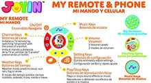 Carica l'immagine nel visualizzatore di Gallery, JOYIN Pacchetto Telefono e Telecomando per l'apprendimento con Musica, Divertimento, Giocattoli per Smartphone per Neonati, Bambini, Ragazzi o Ragazze, Regali di Compleanno, Regali di Calza Natalizia