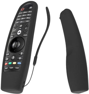 SIKAI Custodia Protettiva compatibile con LG AN-MR600 / MR650A / MR18BA / MR650 per telecomando TV Copertura a Distanza di Copertura Protettiva in Silicone per LG Smart TV Remote Controller (Nero)