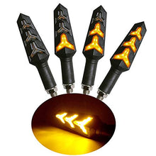 Carica l&#39;immagine nel visualizzatore di Gallery, 4 pcs Frecce moto LED di Y-tipo Indicatori per Modalità frecce - Ilgrandebazar