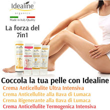 Carica l&#39;immagine nel visualizzatore di Gallery, Crema Anticellulite Bava di Lumaca 7in1 BIO Rassodante Riducente Effetto...