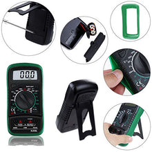 Carica l'immagine nel visualizzatore di Gallery, Zacro Mini Multimetro Digitale Elettrico Portatile per Tensione e Corrente...