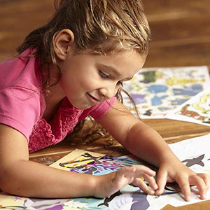 Melissa and Doug 150 Adesivi attacca e stacca - Habitat - Ilgrandebazar