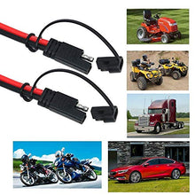 Carica l&#39;immagine nel visualizzatore di Gallery, KUNCAN Cavo SAE 3FT, di prolunga to SAE, 10AWG 2 Pin, con Cavo... - Ilgrandebazar
