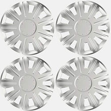 Carica l&#39;immagine nel visualizzatore di Gallery, Sakura VICTORY14 Copricerchi Set di 4 Misura Universale, Argento Victory, 14&quot;