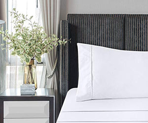 Utopia Bedding - Set Lenzuola Letto - Spazzolata Microfibra - King, Bianco - Ilgrandebazar