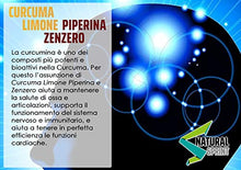 Carica l&#39;immagine nel visualizzatore di Gallery, Curcuma e Piperiana Plus zenzero limone vitamina C- 130 cpr-Antiossidante...