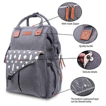 Carica l&#39;immagine nel visualizzatore di Gallery, Umitive Zaino Mamma, Multifunzione Neonato Borsa con USB per Viaggio, Grande... - Ilgrandebazar