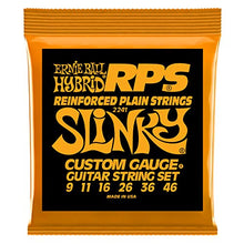Carica l&#39;immagine nel visualizzatore di Gallery, Cordes pour guitare électrique Ernie Ball Hybrid Slinky RPS Nickel