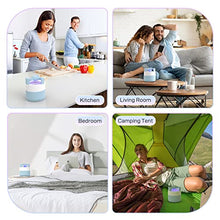 Carica l&#39;immagine nel visualizzatore di Gallery, Lampada Antizanzare, Zanzariera Elettrica USB Uccidi Zanzare Interno Ammazza Mosche Elettrico UV Trappola per Mosche da Esterno Portatile Antizanzare per Domestico Giardino Campeggio