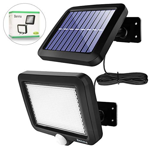 Benma - Lampade solari da esterni, luci giardino con sensore di...