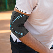 Carica l'immagine nel visualizzatore di Gallery, bonmedico Farko Gomitiera con Guaina Compressiva, Tutore per M, Grigio