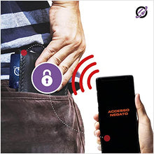 Carica l'immagine nel visualizzatore di Gallery, Carta di Blocco con Avanzato Sistema di Protezione RFID &amp; NFC - Proteggi Carte di Credito Contactless - Versatile, Sottile e Leggera. (2x New OrbityCard + Gift)