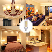 Carica l&#39;immagine nel visualizzatore di Gallery, SanGlory 4 Pezzi Lampadine LED E27 15W Equivalenti a 120W, Led Calda