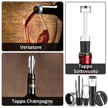 Carica l&#39;immagine nel visualizzatore di Gallery, Rovtop Cavatappi Elettrico,Apribottiglie 4 Aa Batterie