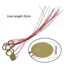 Carica l&#39;immagine nel visualizzatore di Gallery, TIMESETL 15 pezzi Pickup Acustico Ø 27mm Dischi Piezoelettrici con Filo... - Ilgrandebazar