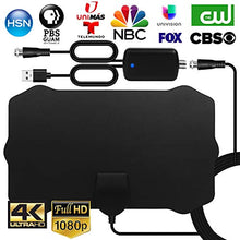 Carica l'immagine nel visualizzatore di Gallery, WEWAK Antenna TV Interna HDTV Digitale con Amplificatore Booster...
