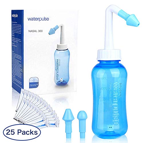 Lavaggio Nasale,Detergente per Nasale Hydro 300ml,Sistema di 30 - Ilgrandebazar