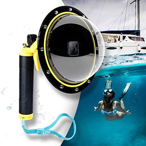 AFAITH Gopro Dome Port, Custodia impermeabile 6 Per GoPro oHero 5/6/7 Black