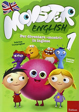 Carica l&#39;immagine nel visualizzatore di Gallery, Monster english. Per diventare «mostri» in inglese. Con adesivi: 1...