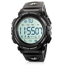 Carica l'immagine nel visualizzatore di Gallery, Beeasy Orologio Uomo Digitale Fitness 50M Impermeabili Nero - Ilgrandebazar