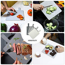 Carica l&#39;immagine nel visualizzatore di Gallery, Hodekt Tagliere da Cucina Set di 4, Taglieri con Ripiano e Maniglia,...