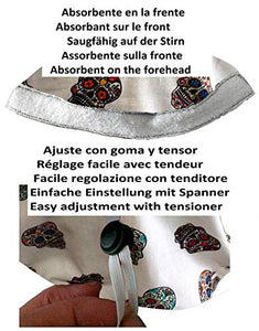 Cappello sala operatoria donna CRANIO DI MEJICAN BIANCO per capelli lunghi.... - Ilgrandebazar