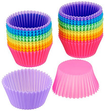 Carica l'immagine nel visualizzatore di Gallery, AmazonBasics - Pirottini da forno riutilizzabili, in Confezione 24 - Ilgrandebazar