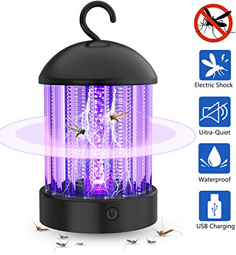 Zanzare Lampada Killer, UV Silenzioso non Tossico Mosquito Killer Lamp...