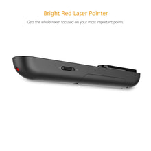 Carica l&#39;immagine nel visualizzatore di Gallery, Puntatore, Doosl Presentatore Wireless per Presentazioni Powerpoint, Nero