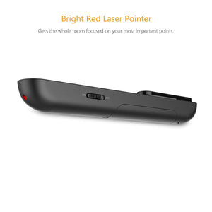 Puntatore, Doosl Presentatore Wireless per Presentazioni Powerpoint, Nero