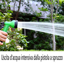 Carica l'immagine nel visualizzatore di Gallery, Tubo da Giardino Estensibile Tubo da Giardino 15m 50 FT, Tubo da Giardino Estensibile con 7 Funzioni Tubo da Giardino Espandib per Lavaggio auto, Giardino, Prato