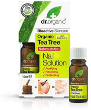 Carica l&#39;immagine nel visualizzatore di Gallery, Dr.Organic Tea Tree Soluzione Unghie 10 ml