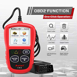 Autel Autolink AL319 - Lettore Codici OBD II/EOBD, Strumento di diagnosi - Ilgrandebazar