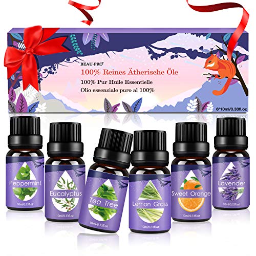 Oli Essenziali per Diffusori,Aromaterapia Puri 100%,Naturali... - Ilgrandebazar