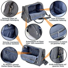 Carica l&#39;immagine nel visualizzatore di Gallery, LCP Kids Borsa Cambio Grande con Ganci Universali Passeggino, Grigio - Ilgrandebazar