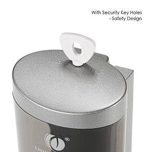 Anself CHUANGDIAN Dispenser Sapone da Muro 200ml - per Argento - Ilgrandebazar