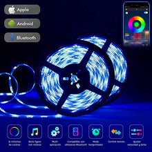 Carica l&#39;immagine nel visualizzatore di Gallery, Striscia LED 10m, IP65 Impermeabile 12V Striscia, Bluetooth 20 Tasti...