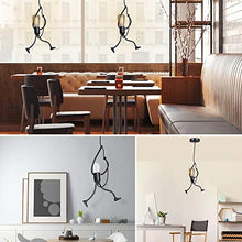 Carica l&#39;immagine nel visualizzatore di Gallery, DAXGD Ferro Lampada a sospensione, lampadari creativi del lampadario di...