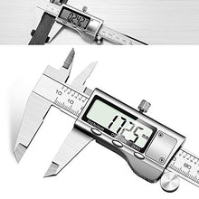Carica l'immagine nel visualizzatore di Gallery, Calibro Digitale - JUNING Caliper metrico da 150mm elettronico in acciaio A