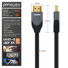 Carica l'immagine nel visualizzatore di Gallery, Primewire – Cavo HDMI 8K da 3 Metri - @ 60Hz 4K @ 120Hz con DSC - 3m