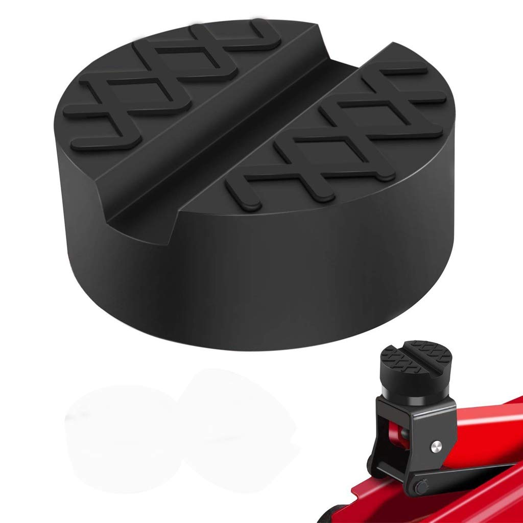 HEQUN Car Jack Pad in gomma, Cuscinetto per cric universale scanalato in... - Ilgrandebazar