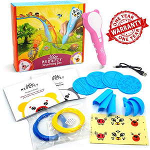 MeDoozy Penna Stampante 3D – Regali Migliori Compleanno per Ragazze e 1-rosa - Ilgrandebazar