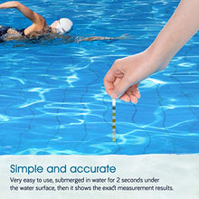 Carica l&#39;immagine nel visualizzatore di Gallery, 6 in 1 Piscina Test Strisce, Homtiky Pool di test PH, dell&#39;acqua, 6 1