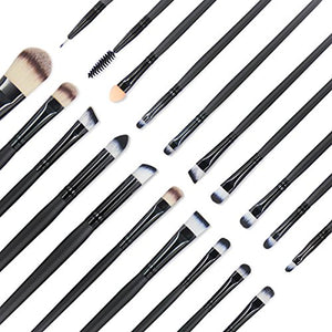 EmaxDesign 20 pezzi-Set di pennelli professionali per trucco, volto ombretti...