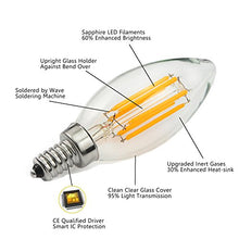 Carica l&#39;immagine nel visualizzatore di Gallery, Yiun C35 E14 Candela lampadine LED 6W, 60W ad incandescenza lampadine... - Ilgrandebazar